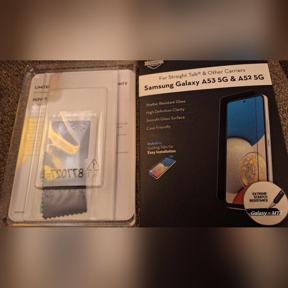 🇺🇲Samsung Galaxy A53 5G & A52 5G Tempered Glass